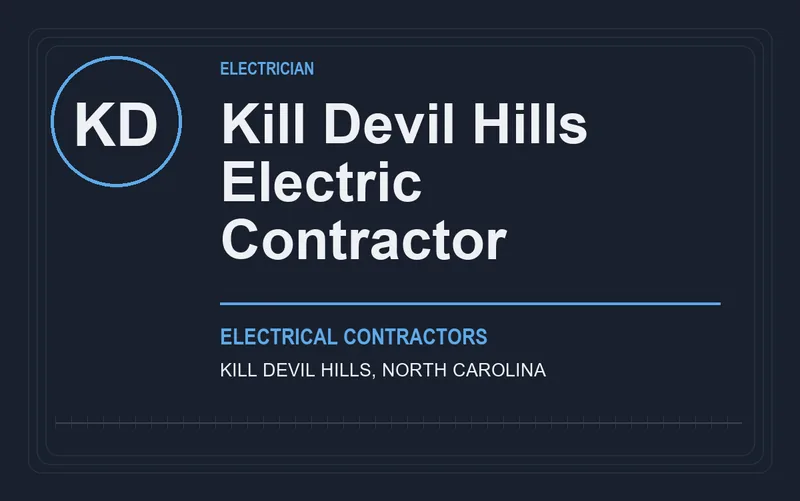 Kill Devil Hills Electric Contractor in Kill Devil Hills, North Carolina