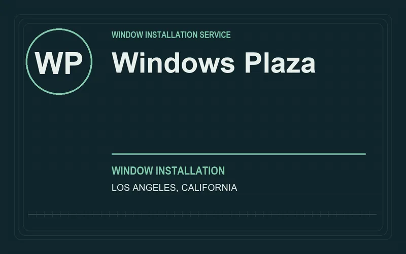 Windows Plaza in Los Angeles, California