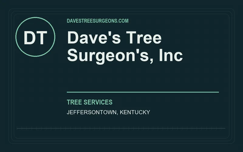 Dave's Tree Surgeon's, Inc in Jeffersontown, Kentucky