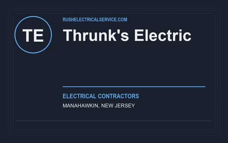 Thrunk's Electric in Manahawkin, New Jersey