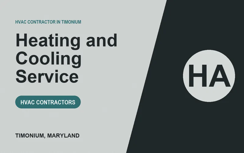 Heating and Cooling Service in Timonium, Maryland