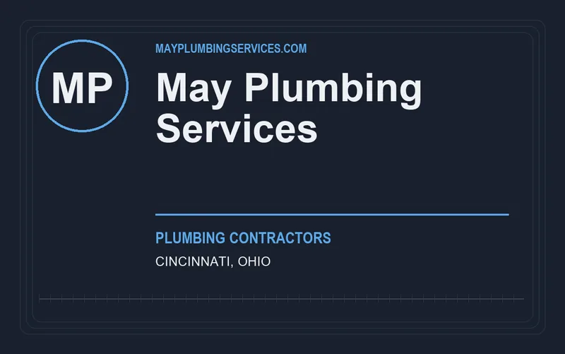 May Plumbing Services in Cincinnati, Ohio