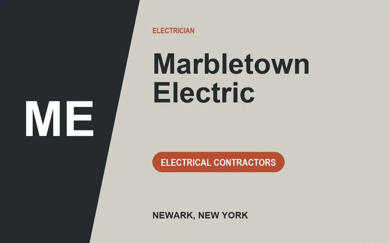 Marbletown Electric in Newark, New York