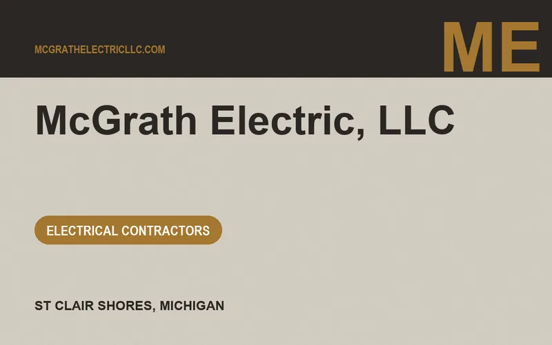 McGrath Electric, LLC in St Clair Shores, Michigan