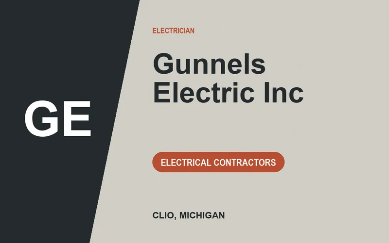 Gunnels Electric Inc in Clio, Michigan