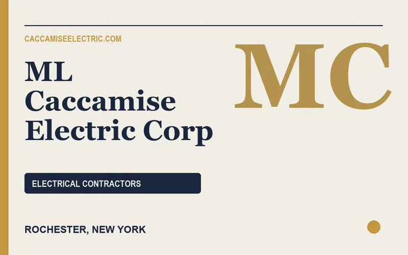ML Caccamise Electric Corp in Rochester, New York