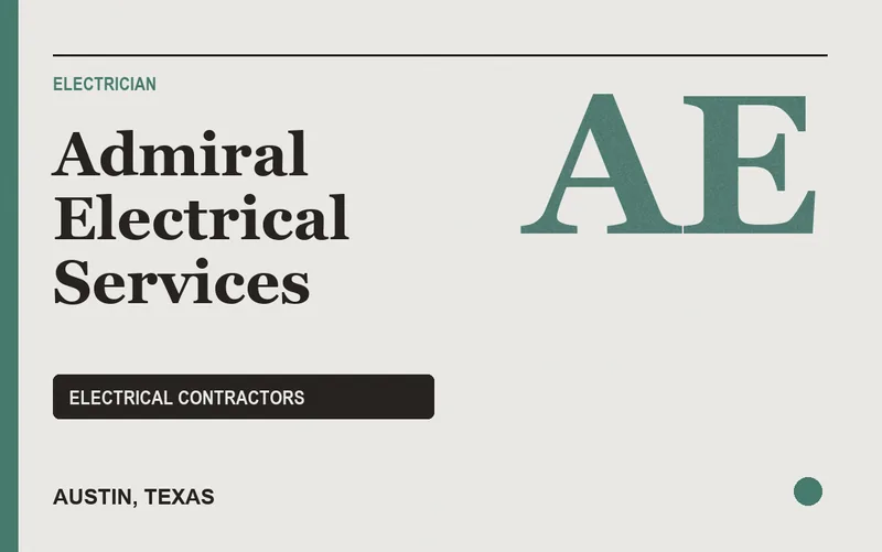 Admiral Electrical Services in Austin, Texas