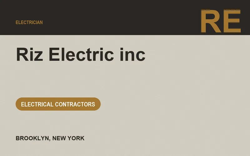Riz Electric inc in Brooklyn, New York