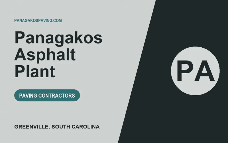 Panagakos Asphalt Plant in Greenville, South Carolina