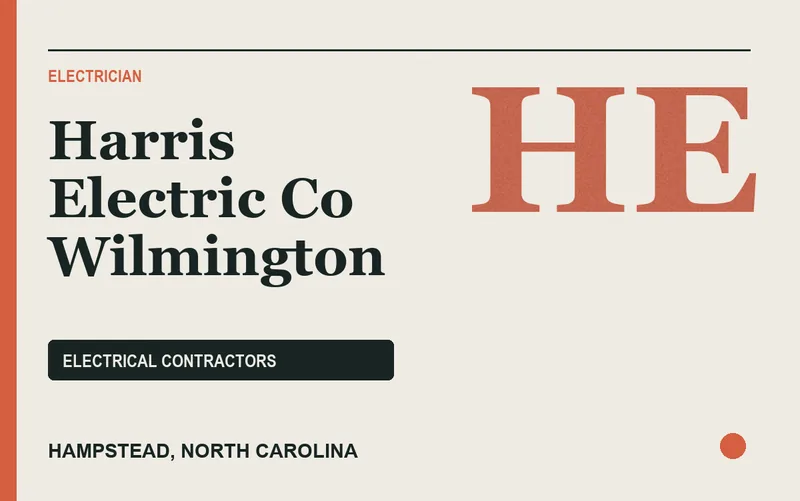 Harris Electric Co Wilmington in Hampstead, North Carolina