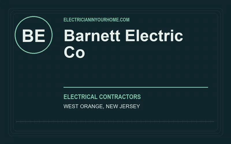 Barnett Electric Co in West Orange, New Jersey