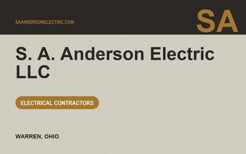S. A. Anderson Electric LLC in Warren, Ohio