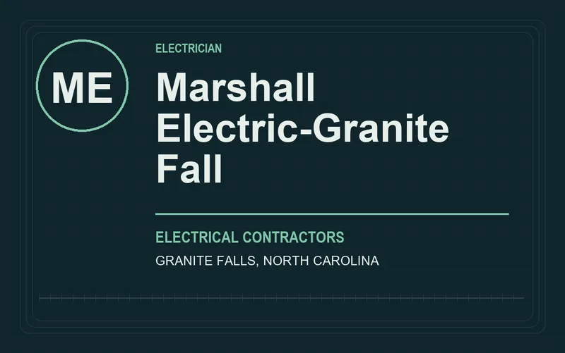 Marshall Electric-Granite Fall in Granite Falls, North Carolina