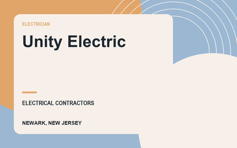 Unity Electric in Newark, New Jersey