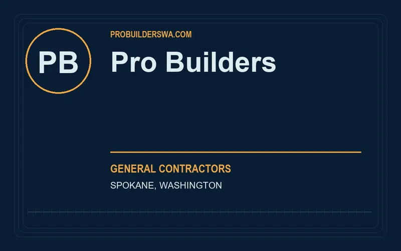 Pro Builders in Spokane, Washington