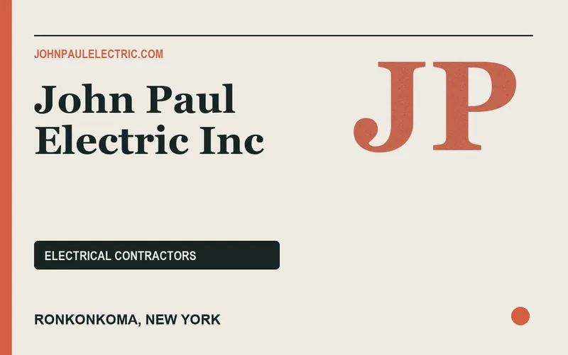 John Paul Electric Inc in Ronkonkoma, New York