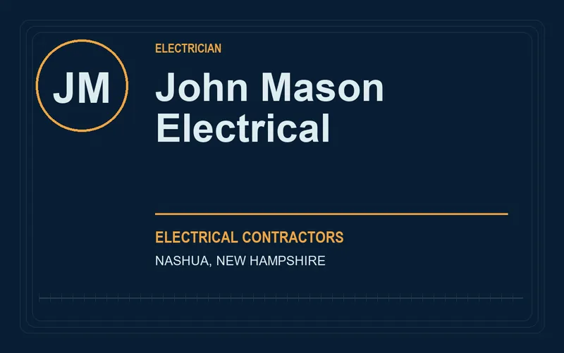John Mason Electrical in Nashua, New Hampshire