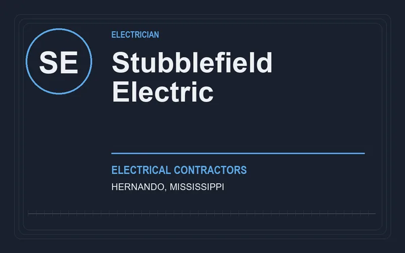 Stubblefield Electric in Hernando, Mississippi