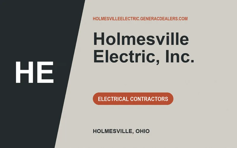 HOLMESVILLE ELECTRIC, INC. in Holmesville, Ohio