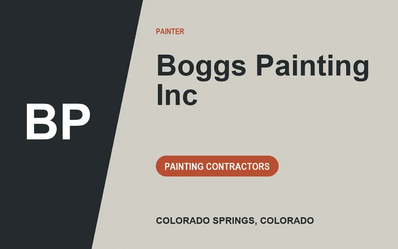 Boggs Painting Inc in Colorado Springs, Colorado
