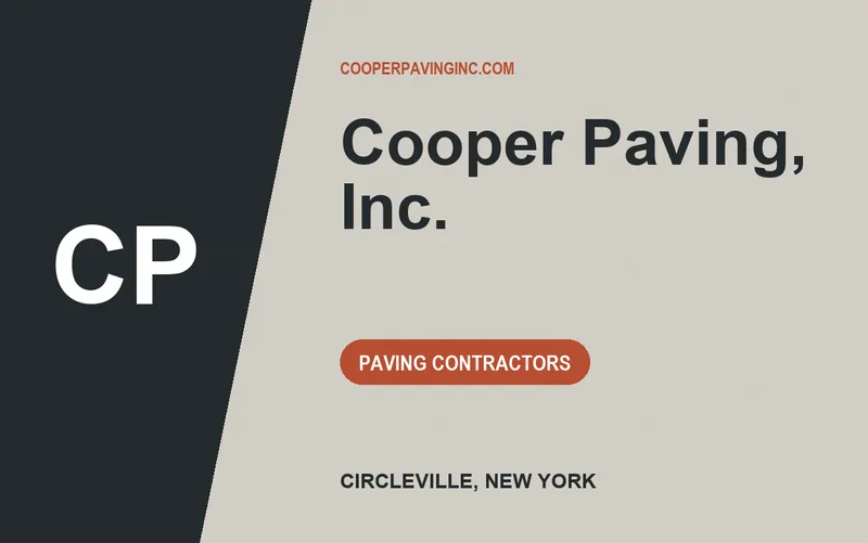 Cooper Paving, Inc. in Circleville, New York