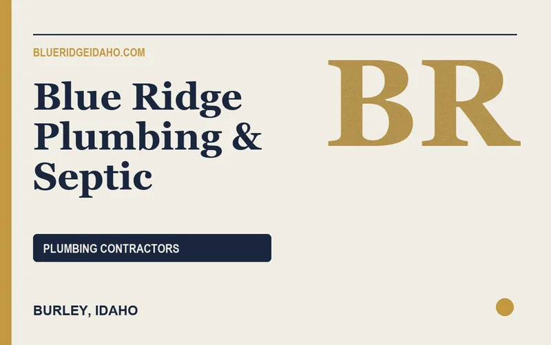 Blue Ridge Plumbing & Septic in Burley, Idaho