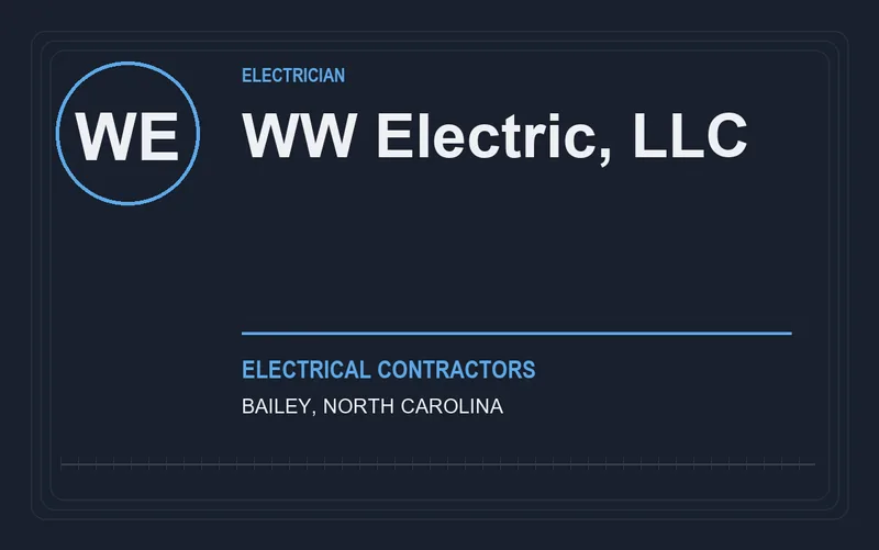 WW Electric, LLC in Bailey, North Carolina