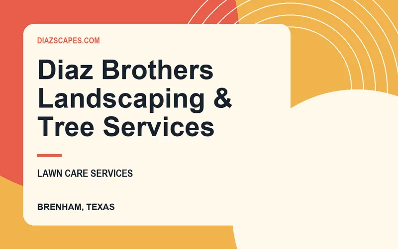 Diaz Brothers Landscaping & Tree Services in Brenham, Texas
