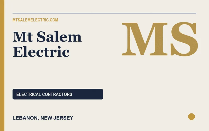 Mt Salem Electric in Lebanon, New Jersey