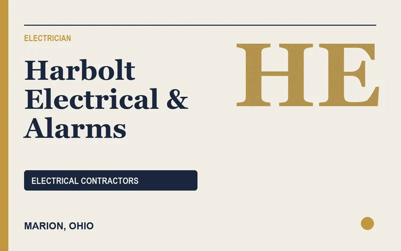 Harbolt Electrical & Alarms in Marion, Ohio