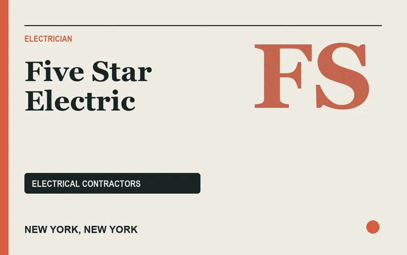 Five Star Electric in New York, New York