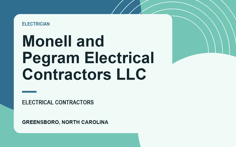 Monell and Pegram Electrical Contractors LLC in Greensboro, North Carolina
