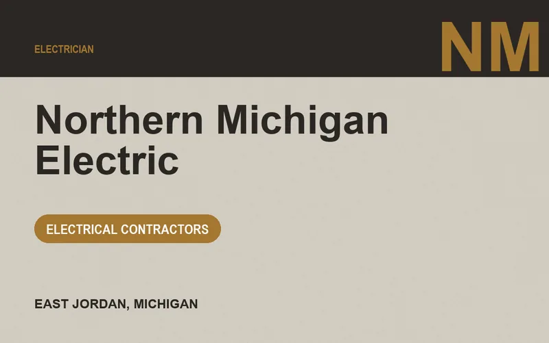 Northern Michigan Electric in East Jordan, Michigan