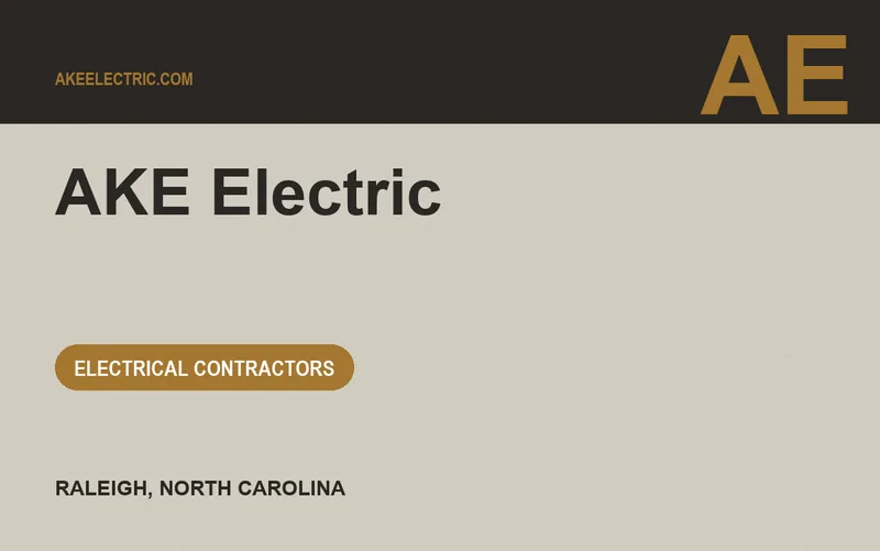 AKE Electric in Raleigh, North Carolina
