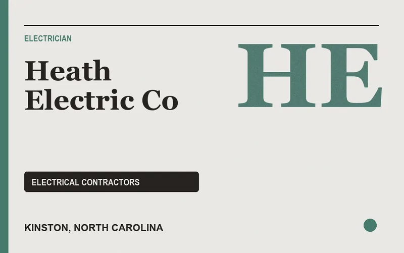 Heath Electric Co in Kinston, North Carolina