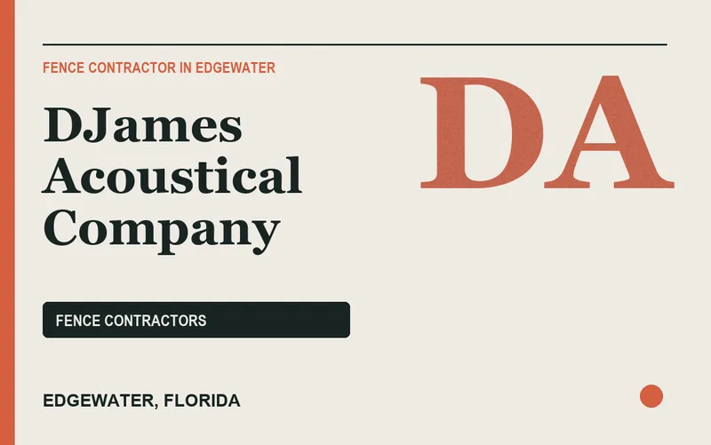 DJames Acoustical Company in Edgewater, Florida