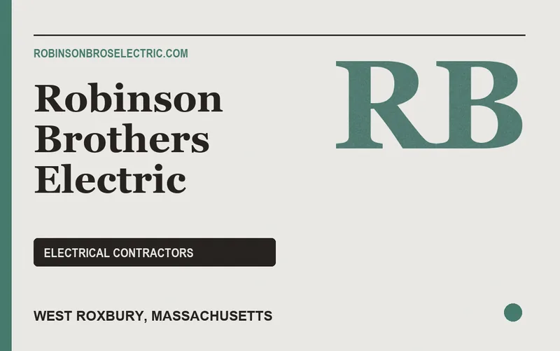 Robinson Brothers Electric in West Roxbury, Massachusetts