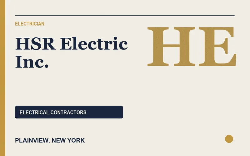 HSR Electric Inc. in Plainview, New York