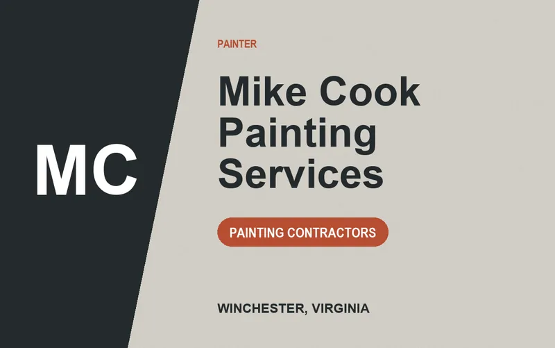 Mike Cook Painting Services in Winchester, Virginia