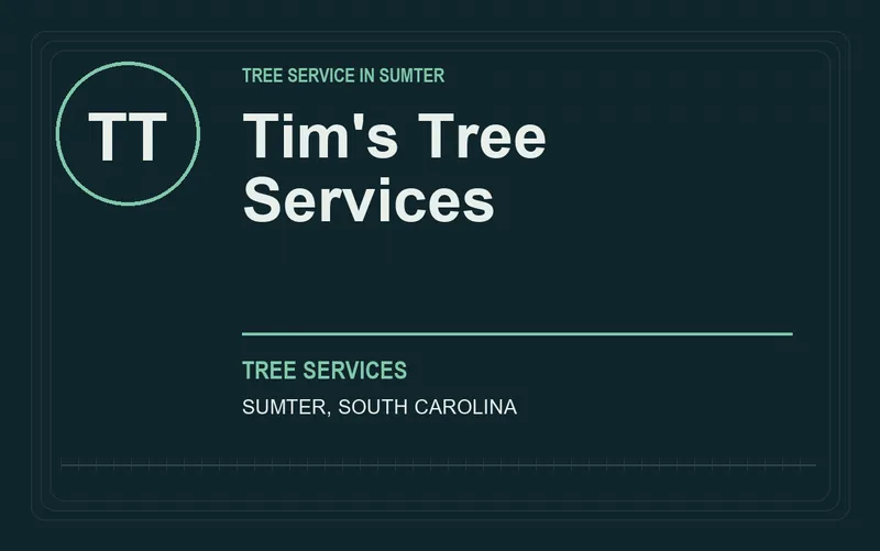 Tim's Tree Services in Sumter, South Carolina