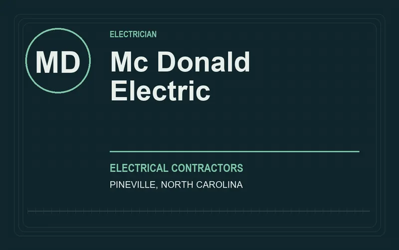 Mc Donald Electric in Pineville, North Carolina