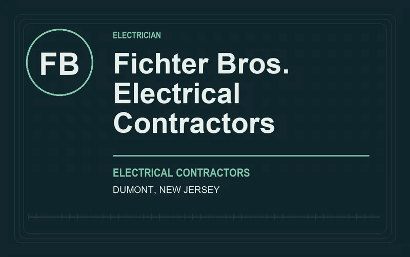Fichter Bros. Electrical Contractors in Dumont, New Jersey