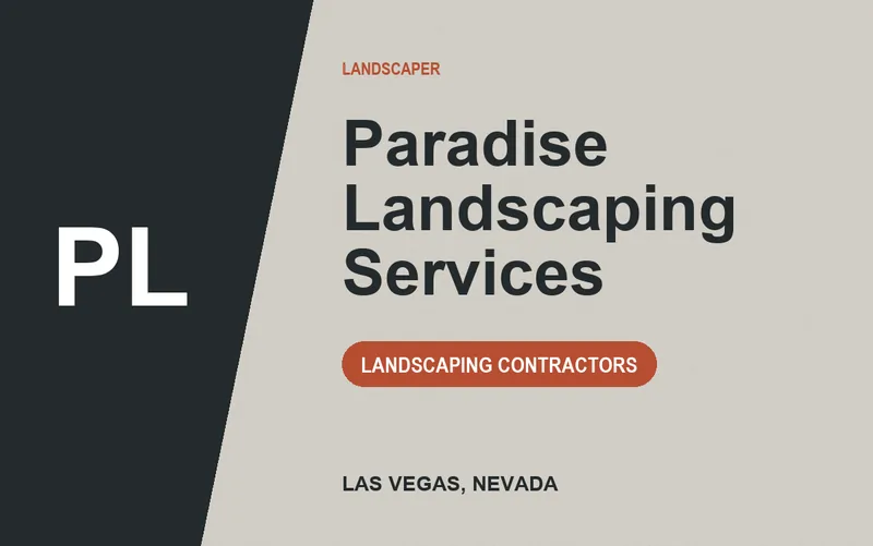 Paradise Landscaping Services in Las Vegas, Nevada