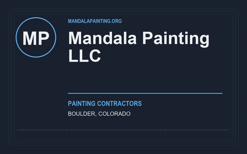Mandala Painting LLC in Boulder, Colorado