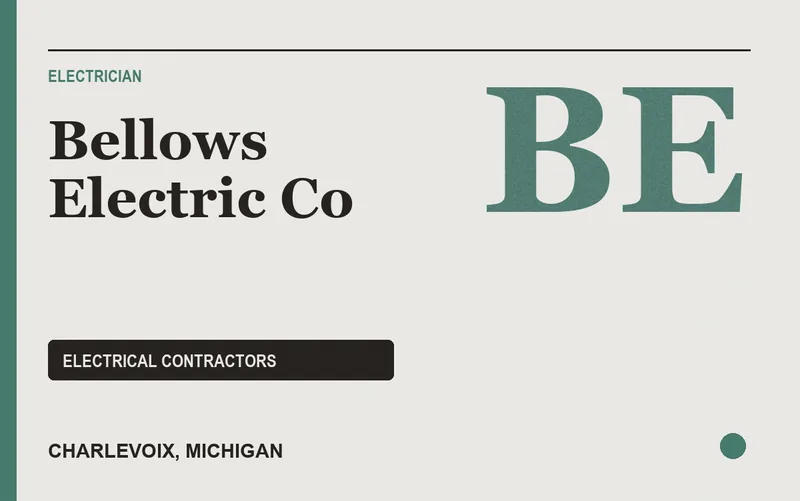 Bellows Electric Co in Charlevoix, Michigan