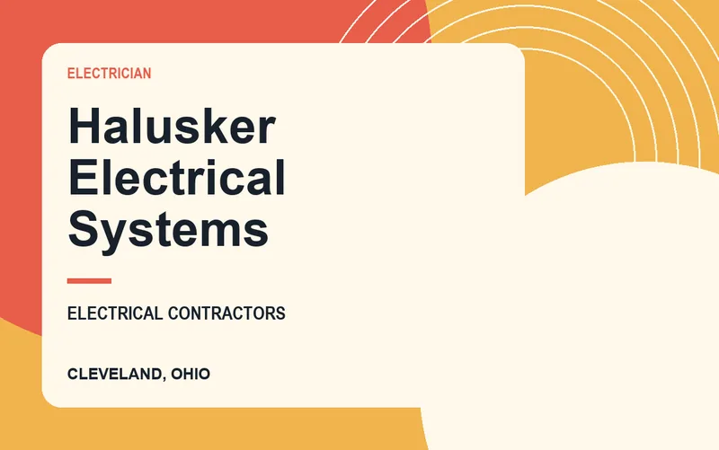 Halusker Electrical Systems in Cleveland, Ohio