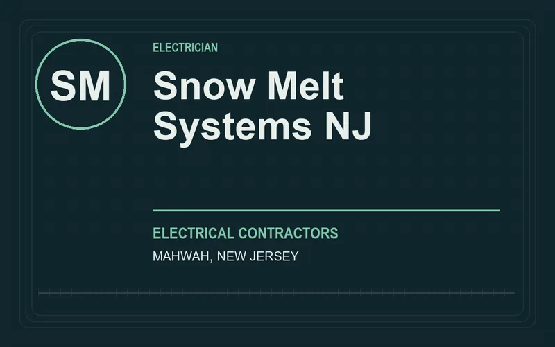 Snow Melt Systems NJ in Mahwah, New Jersey