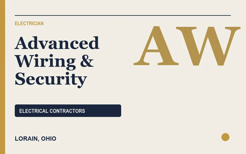 Advanced Wiring & Security in Lorain, Ohio