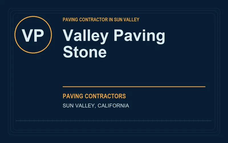 Valley Paving Stone in Sun Valley, California