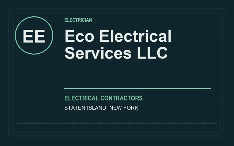 Eco Electrical Services LLC in Staten Island, New York